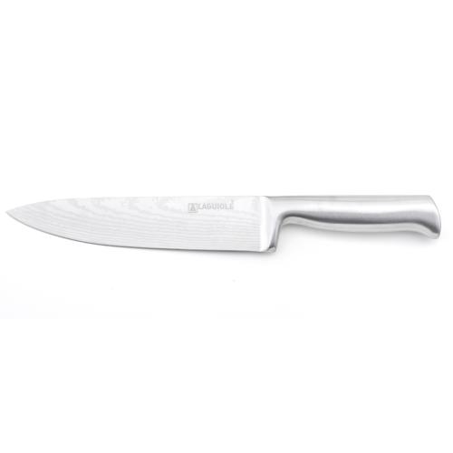 Couteau de chef argent 34cm - "Nouvelle Vague
