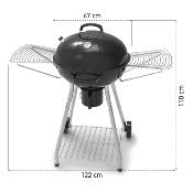 Barbecue au charbon -  2 modes de cuisson