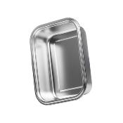 3 boîtes rectangulaires inox