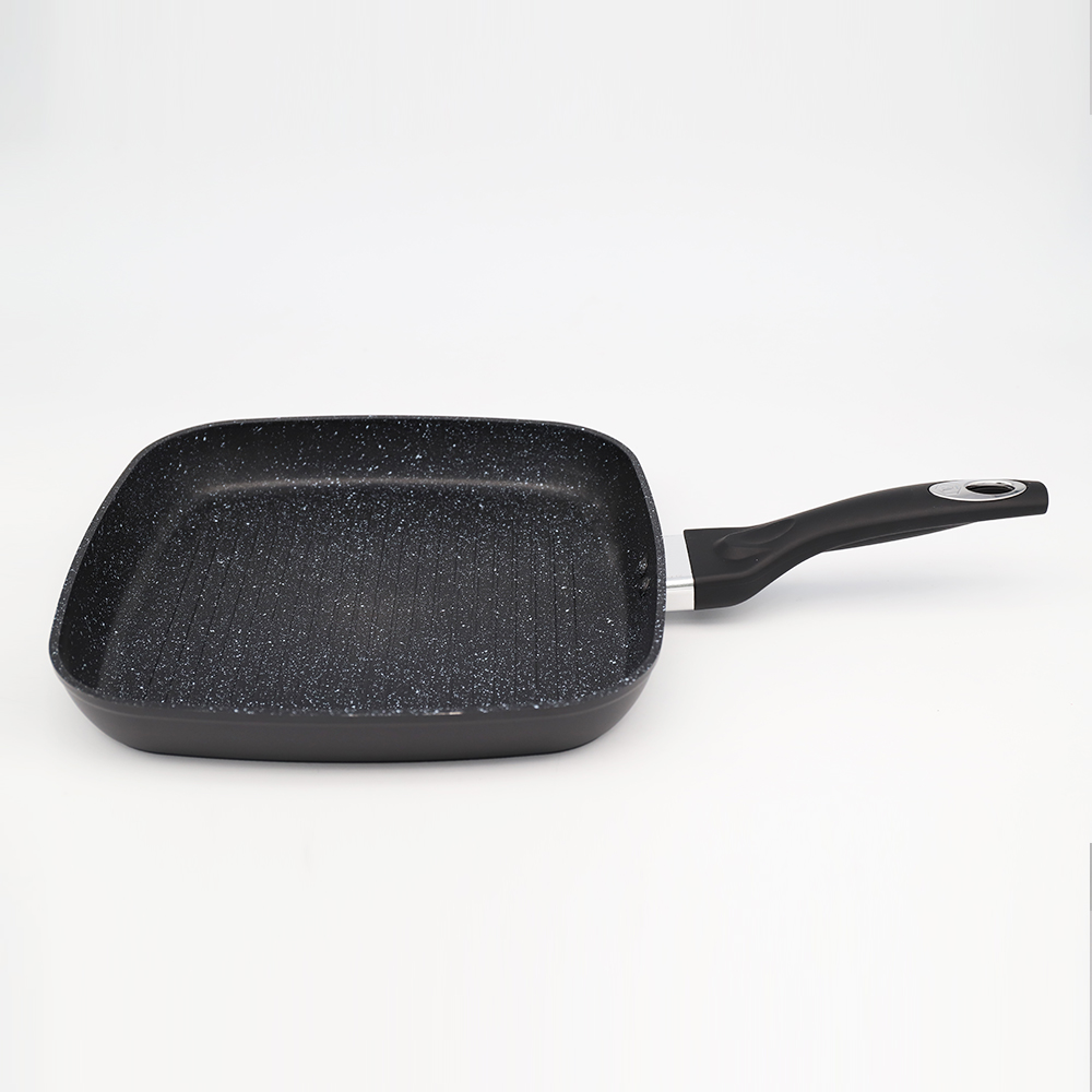Grill noir 28cm - "Black Ston®" 