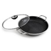 Plat à paëlla 32cm triplex avec couvercle - "Black Cube"