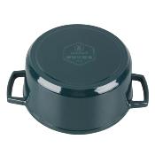 Cocotte en fonte ronde 25cm - "Masseiron Emeraude"