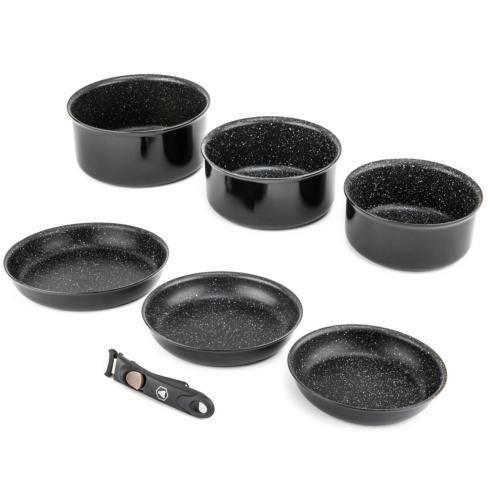 Set de 7 pièces noir amovible - "Astuce"