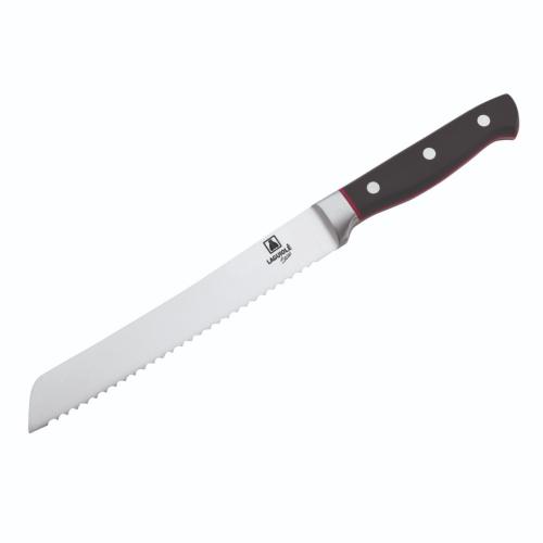 Couteau à pain noir 33,5cm - "Market"