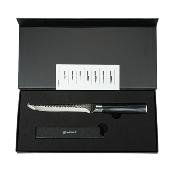 Couteau à désosser noir 29cm avec étui - "Sen"