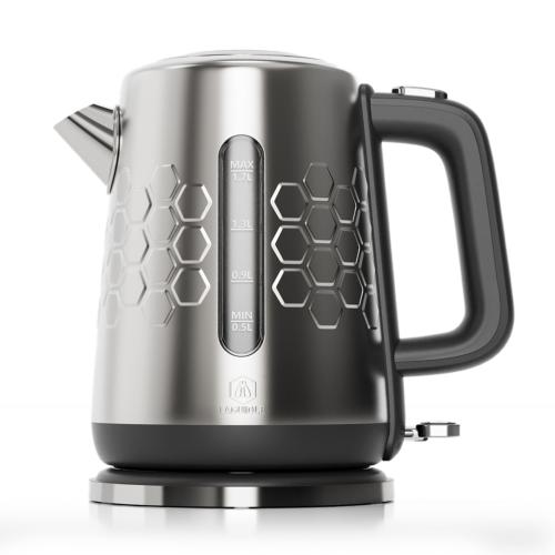 Bouilloire électrique en inox 1,7L