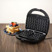 Appareil électrique 3 en 1 (gaufre - croque-moniseur - grill)