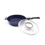 Sauteuse noir 28cm - "Diamant bleu"