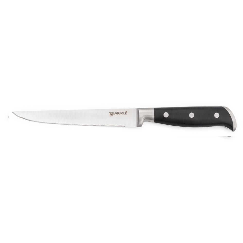 Laguiole - Couteau à légumes noir 25cm Classique