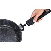 Crêpière noir amovible 28cm - "Maestro"