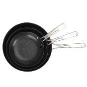 Set de 3 poêles noir 20/24/28cm - "AirIron"
