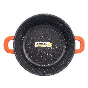Faitout noir 28cm revêtement antiadhésif - "RobuCook"