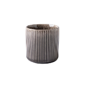 Lot de 4 tasses marron - "Cappuccino" 