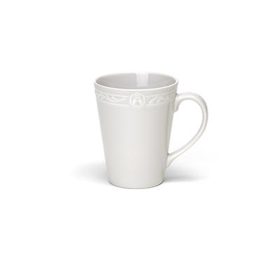 Lot de 4 mugs crème 