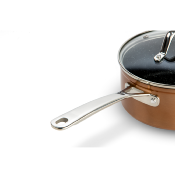 Casserole cuivre 18cm - "Rétro"