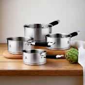 Set de 4 casseroles inox 14/16/18/20cm induction