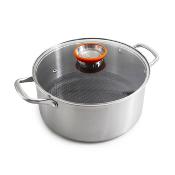 Marmite 28cm triplex avec couvercle - "Black Cube"