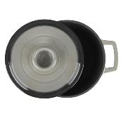 Cocotte en fonte ronde 20cm - "Masseiron Ardoise"