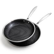 Set de 2 poles 24/28cm triplex -  "Black Cube"