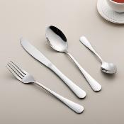 Mnagre 24 pices - "Eclat Inox"