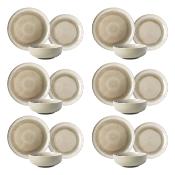 Service 18  pièces vert - "Iris"