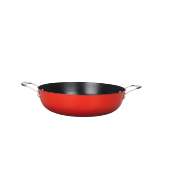 Sautoir rouge 28cm - "Red AirIron"