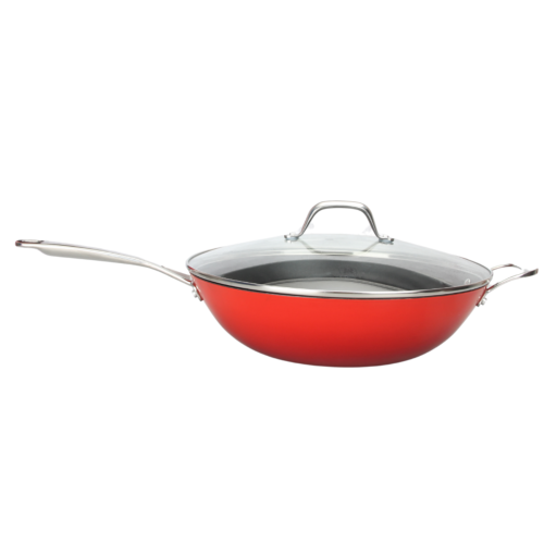 Wok rouge 32cm - "Red AirIron"