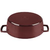 Cocotte en fonte ovale 33cm - "Masseiron Merlot"
