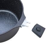 Set de 8 pièces noir 24cm amovible - "Alizée Minimax"