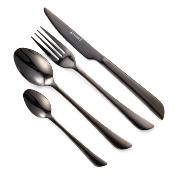 Ménagère 24 pièces - "Théa noir"