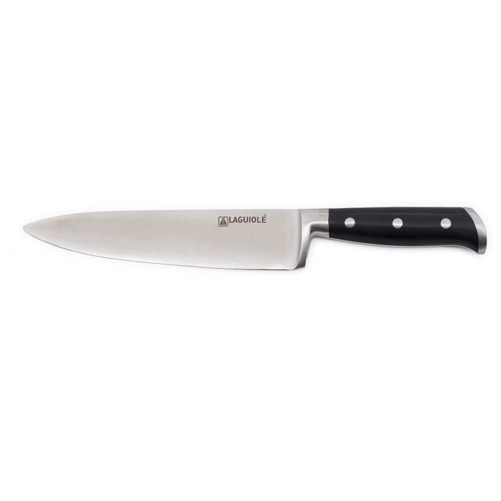Couteau de chef noir 34cm - "Classique"