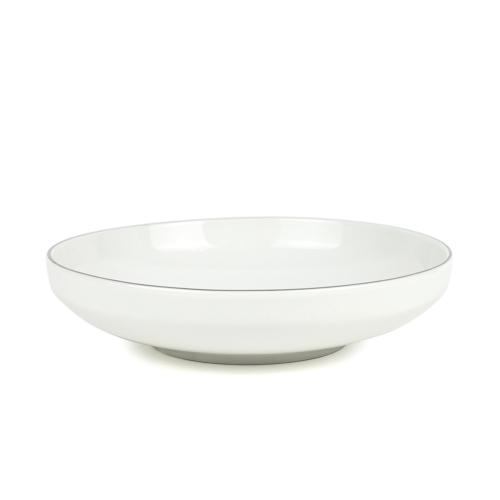 Lot de 6 assiettes creuses blanc - "Sélène"