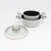 Set de 4 pièces silver - "Black Ston®"