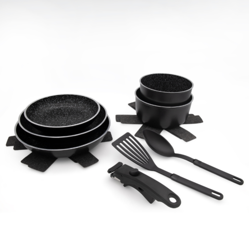 Set de 12 pièces noir amovible - "Astuce"