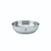 Set de 3 poêles inox amovible 20/24/28cm - "Réactif"