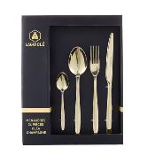 Ménagère 24 pièces - "Cléa champagne"