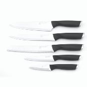 Set de 5 couteaux noir - "Eris" 