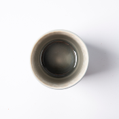 Lot de 4 tasses bleu - "Iris"