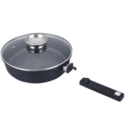 Sauteuse noir amovible 28cm - "Maestro" 