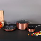 Set de 4 pièces 24cm Greblon céramique - "Elégance"