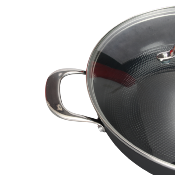Sauteuse noir 28cm - "AirIron"