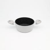 Batterie de cuisine - Set de 4 pièces silver - "Black Ston®"