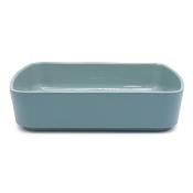 Moule rectangulaire vert en cramique 34cm - "Jade"