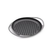 Plancha grill ronde fonte maille gris dia 25cm