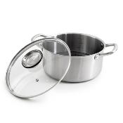 Marmite 24cm triplex avec couvercle - "Black Cube"