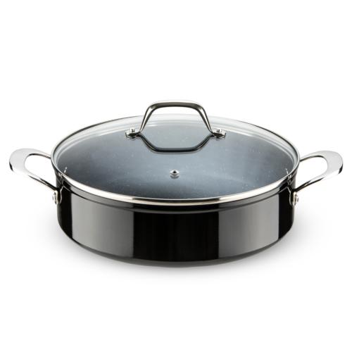 Sautoir noir 32cm - "Rétro
