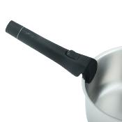 Set de 3 casseroles inox amovible 16/18/20cm - "Réactif"