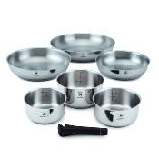 Set de 7 pièces inox amovible "Réactif"