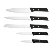 Set de 5 couteaux noir - "Scotti