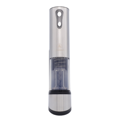 Tire-bouchon rechargeable inox